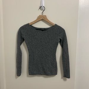 Women’s Express charcoal sweater